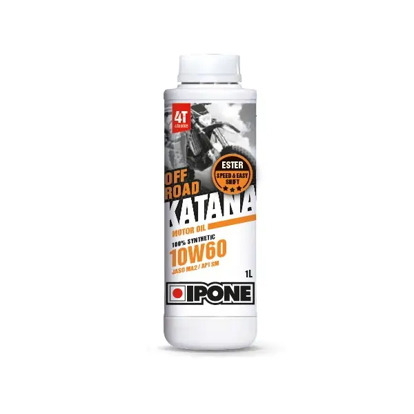 Ograniczona ilość IPONE ZZZZ KATANA OFF ROAD 10W60 OLEJ SILNIKOWY 100% SYNTETYK 1L (ESTER, MA2) (800019) (AKC) (15) - WYPRZEDAŻ