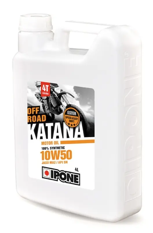 Okazja IPONE KATANA OFF ROAD 10W50 OLEJ SILNIKOWY 100% SYNTETYK 4L (ESTER, MA2) (AKC) (6)
