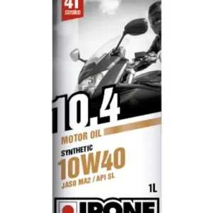 IPONE 10.4 10W40 OLEJ SILNIKOWY SEMISYNTETYK 1L (MA2) (AKC) (15) Bezpieczna płatność