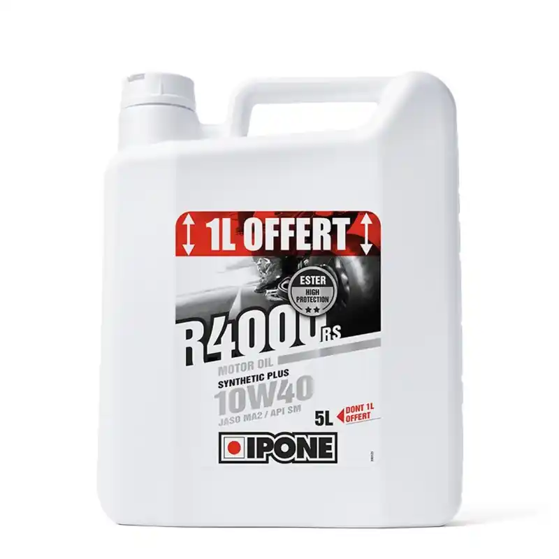 IPONE R4000 RS 10W40 OLEJ SILNIKOWY SEMISYNTETYK 5L (ESTER, MA2) - PROMOCJA 4+1 (AKC) (4) Bezpieczna płatność