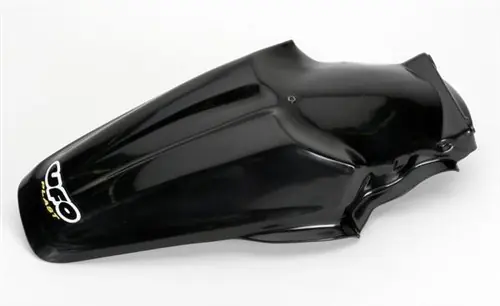 Wysoka jakość UFO BŁOTNIK TYŁ KAWASAKI KX 80 ‘98-‘00 KX 85 ‘01-‘12 KOLOR CZARNY - ZASTĘPUJE KA02758001