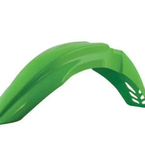 RACETECH (RTECH) BŁOTNIK PRZÓD KAWASAKI KXF 250/450 ‘09-‘12 KOLOR ZIELONY AIRFLOW (PAKXFVE0999) (KA03796026) - WYPRZEDAŻ Ostatnie sztuki