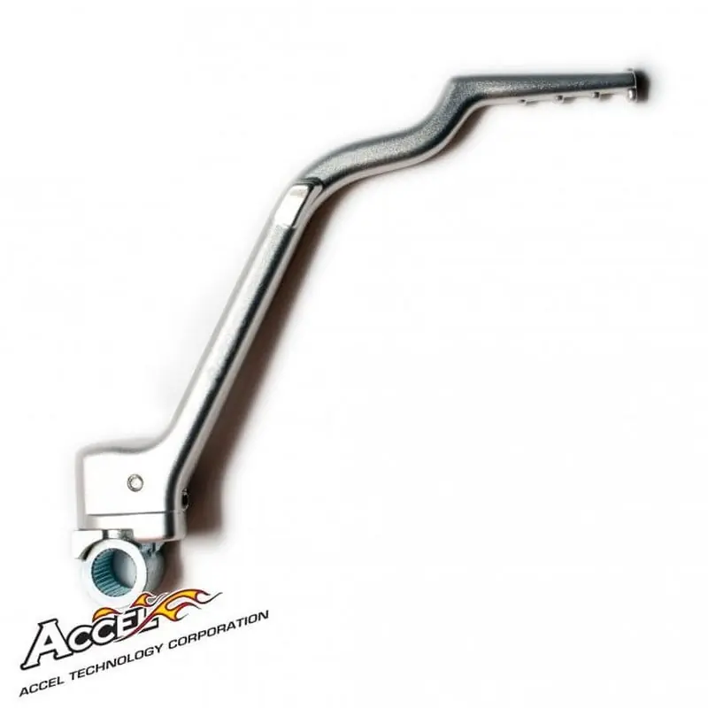 Nie przegap ACCEL DŹWIGNIA STARTERA (KOPKA) ALUMINIOWA YAMAHA YZ 250 ‘02-‘25 (2T), KOLOR SREBRNY