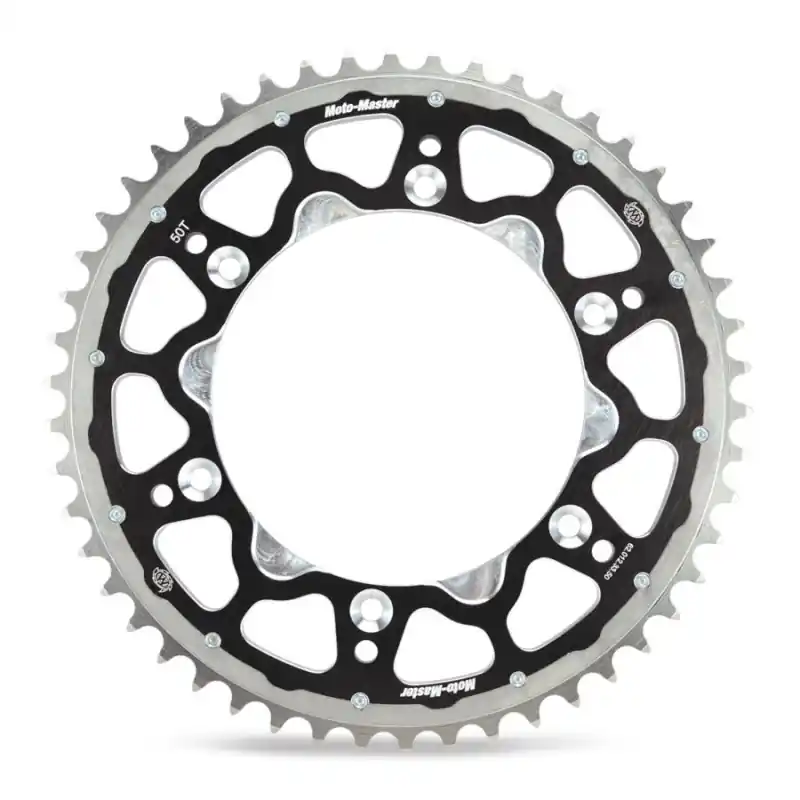 MOTO-MASTER PROMOCJA ZĘBATKA FUSION DUAL RING (STALOWO-ALUMINIOWA 4549 49 KTM 250/350 FREERIDE ‘14-17, (PATRZ OPIS DODATKOWY) KOLOR CZARNY Cena promocyjna