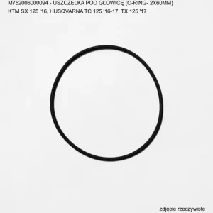ATHENA USZCZELKA POD GŁOWICĘ ( GŁOWICY ) (O-RING- 2X60MM) BETA RR125 ‘18-‘24, KTM SX 125 ‘16-24, HUSQVARNA TC 125 ‘16-‘24, TX 125 ‘18 (VITON 70) Hit cenowy