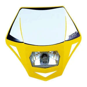 RACETECH (RTECH) LAMPA PRZEDNIA GENESIS KOLOR ŻÓŁTY - WYPRZEDAŻ Dostępne od ręki