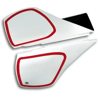 UFO BOCZKI POD SIEDZENIE YAMAHA TT 600 ‘84-‘92 KOLOR BIAŁY (KPL) Popularny
