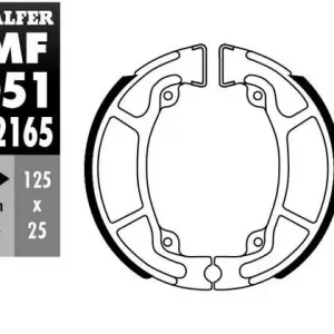 Bestseller GALFER SZCZĘKI HAMULCOWE TYŁ HONDA CBF 125 ‘09-, CBF 150/250 ‘04-‘15, DYLAN 125/150 ‘02-, NSC 50 ‘13-, PCX 125/150 ‘10-‘21, SH 125 ‘01-‘12, VISION 110 ‘11-‘22, ZOOMER 110 ‘13-, VISION 50 ‘12-,