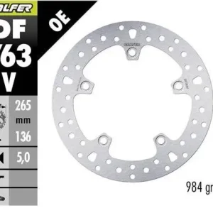 Taniej GALFER TARCZA HAMULCOWA TYŁ BMW F 650GS 800/ K1200/ R1200 (265X136X5) (NG1045)