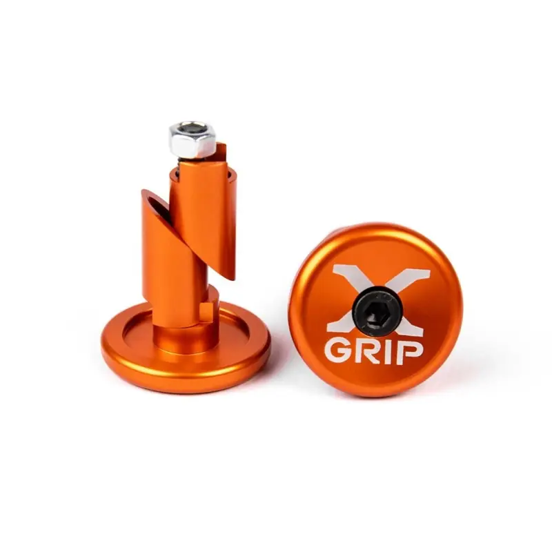 X-GRIP KOŃCÓWKI KIEROWNICY DO OTWORU O ŚREDNICY 12-16,2MM KOLOR POMARAŃCZOWY Taniej