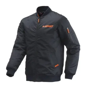 KENNY RACING KURTKA BOMBER RACING CASUAL BLACK KOLOR CZARNY ROZMIAR M Ostatnie sztuki