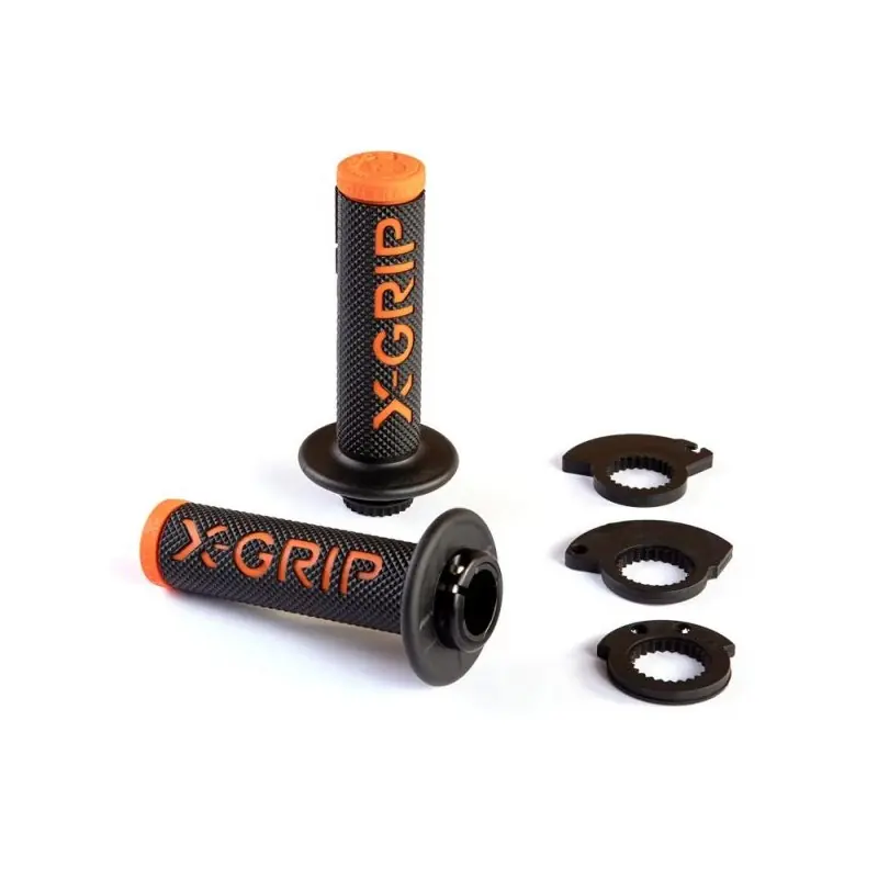 Dodaj do koszyka X-GRIP MANETKI (GRIPY) BRAAAAP GRIPS LOCK-ON-GRIP (Z ADAPTERAMI ROLGAZU) ORANGE KOLOR POMARAŃCZOWY