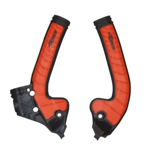 Oferta RACETECH (RTECH) OSŁONY RAMY (KOMPLET) BI-MATERIAL KTM SX 85 ‘18-‘24 KOLOR POMARAŃCZOWY / CZARNY