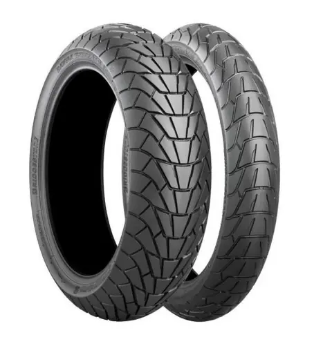 Rabat BRIDGESTONE OPONA 130/80-18 BATTLAX ADVENTURECROSS SCRAMBLER AX41S 66P TT PRZÓD DOT 25/2025