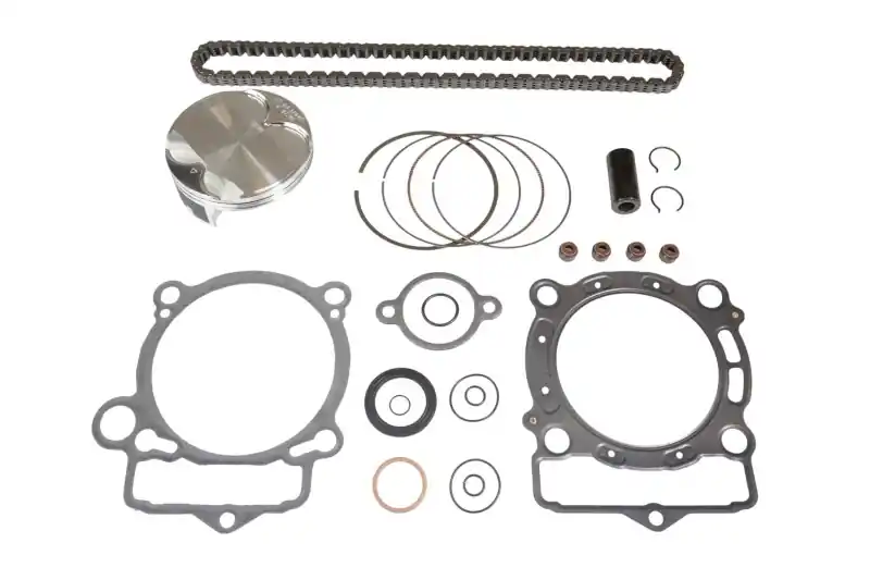 Cena promocyjna VERTEX ZESTAW NAPRAWCZY GÓRY SILNIKA KTM EXC-F 350 (EXCF350) ‘17-‘19, HUSQVARNA FE 350 ‘17-‘19 (STD. + 0.02MM = 87.98MM) (12.3 1) (TŁOK, USZCZELKI TOP-END, ŁAŃCUSZEK ROZRZĄDU)
