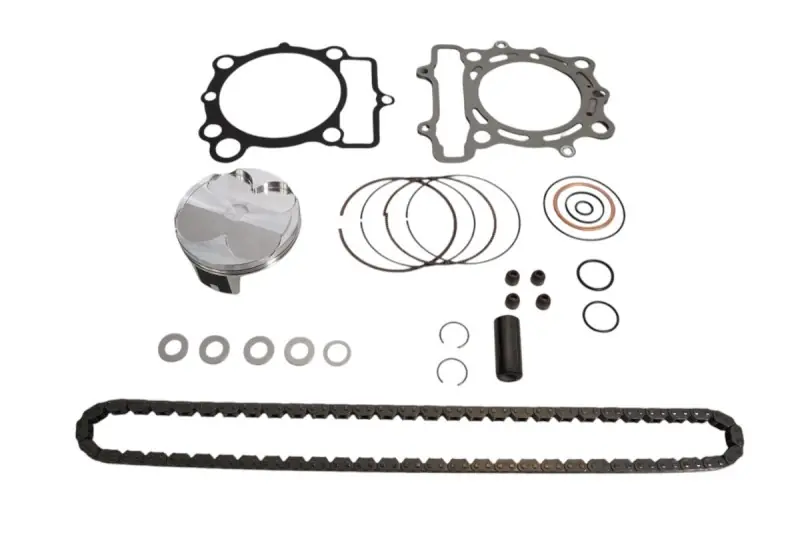 VERTEX ZESTAW NAPRAWCZY GÓRY SILNIKA KAWASAKI KX 250 F (KXF250) ‘23-‘24 (STD. 77.95MM) (14.1 1) (TŁOK, USZCZELKI TOP-END, ŁAŃCUSZEK ROZRZĄDU) Wybór klientów