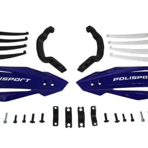 POLISPORT OFERTA SPECJALNA OSŁONY RĄK (HANDBARY) MODEL BULLIT Z UNIWERSALNYM ZESTAWEM MONTAŻOWYM 22/28 KTM KOLOR FIOLETOWY (OPAKOWANIE ZASTĘPCZE) Tylko dziś