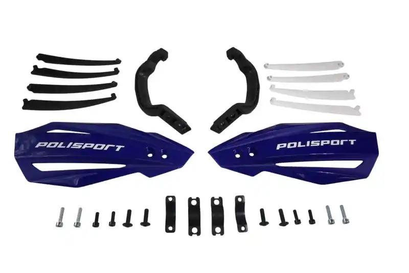 POLISPORT OFERTA SPECJALNA OSŁONY RĄK (HANDBARY) MODEL BULLIT Z UNIWERSALNYM ZESTAWEM MONTAŻOWYM 22/28 KTM KOLOR FIOLETOWY (OPAKOWANIE ZASTĘPCZE) Tylko dziś