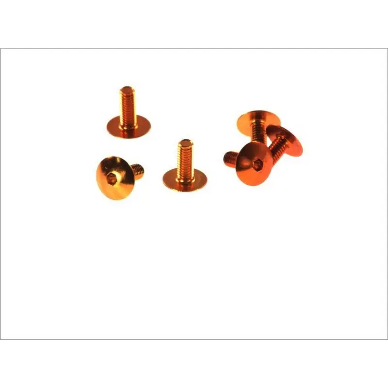 V PARTS (VICMA) ZESTAW ŚRUB OWIEWKI M6X15 (6SZT.) KOLOR POMARAŃCZOWY (TA615NO) Bezpieczna płatność