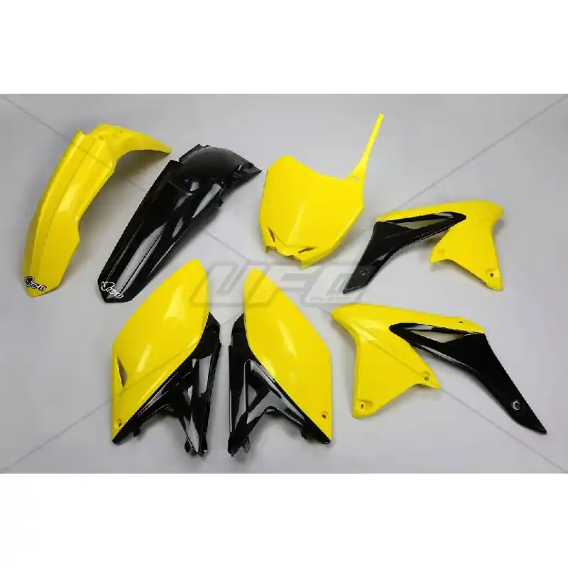 UFO KOMPLET PLASTIKÓW SUZUKI RMZ 250 ‘10- ‘18 KOLOR OEM ‘14- ‘16 (ŻÓŁTY/CZARNY) (SU416E999) Super okazja