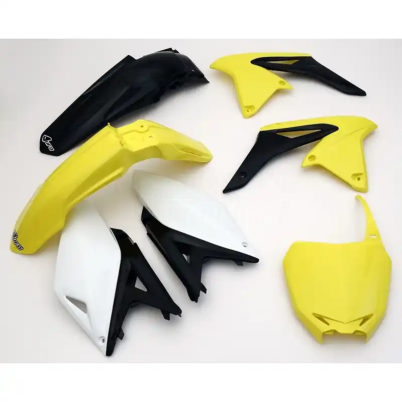 UFO KOMPLET PLASTIKÓW SUZUKI RMZ 250 ‘10- ‘18 KOLOR OEM ‘13 (ŻÓŁTY/CZARNY) (SU415E999) Bezpieczne zakupy