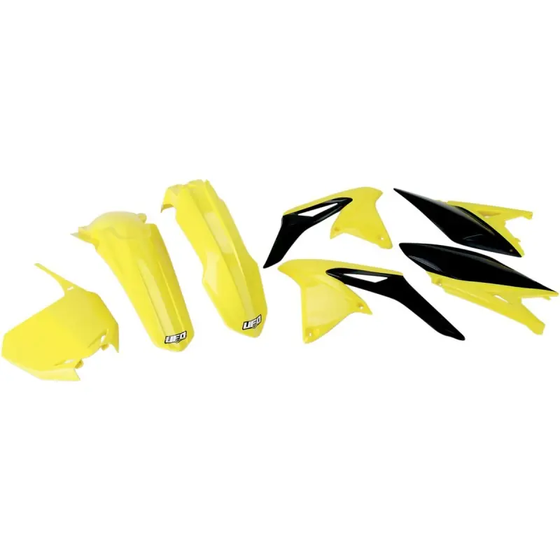 UFO KOMPLET PLASTIKÓW SUZUKI RMZ 250 ‘10-18 KOLOR OEM ‘10 (ŻÓŁTY/CZARNY) (SU411E999) Zamów teraz