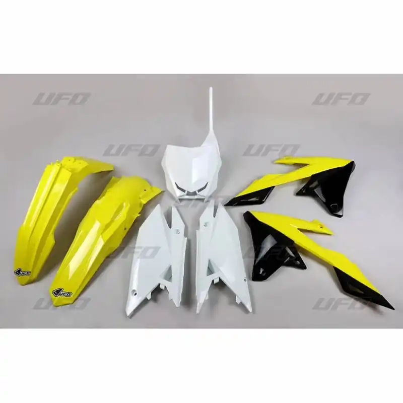 Ostatnia szansa UFO KOMPLET PLASTIKÓW SUZUKI RMZ 250 ‘19- ‘25, RMZ 450 ‘18- ‘25 KOLOR OEM (ŻÓŁTY/CZARNY) (SU418E999)
