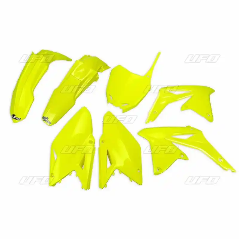 UFO KOMPLET PLASTIKÓW SUZUKI RMZ 450 ‘08-17 KOLOR ŻÓŁTY FLUO (SU417DFLU) Obniżka ceny