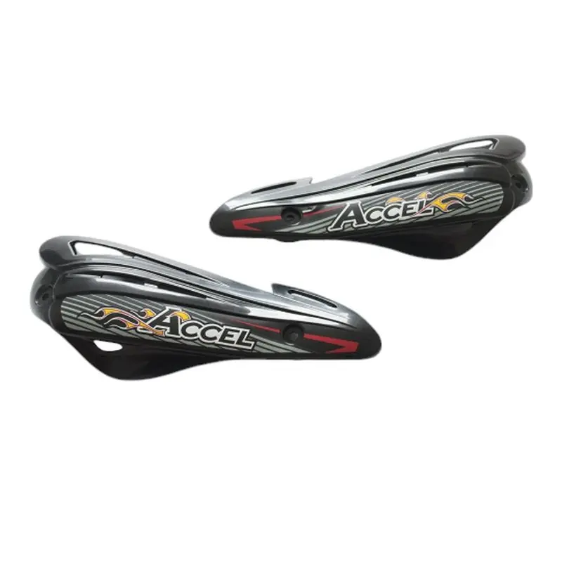 Ostatnie sztuki ACCEL ZAMIENNE LISTKI DO OSŁON RĄK (HANDBAR) HGS 10,11,12 KOLOR CZARNY - PROMOCJA