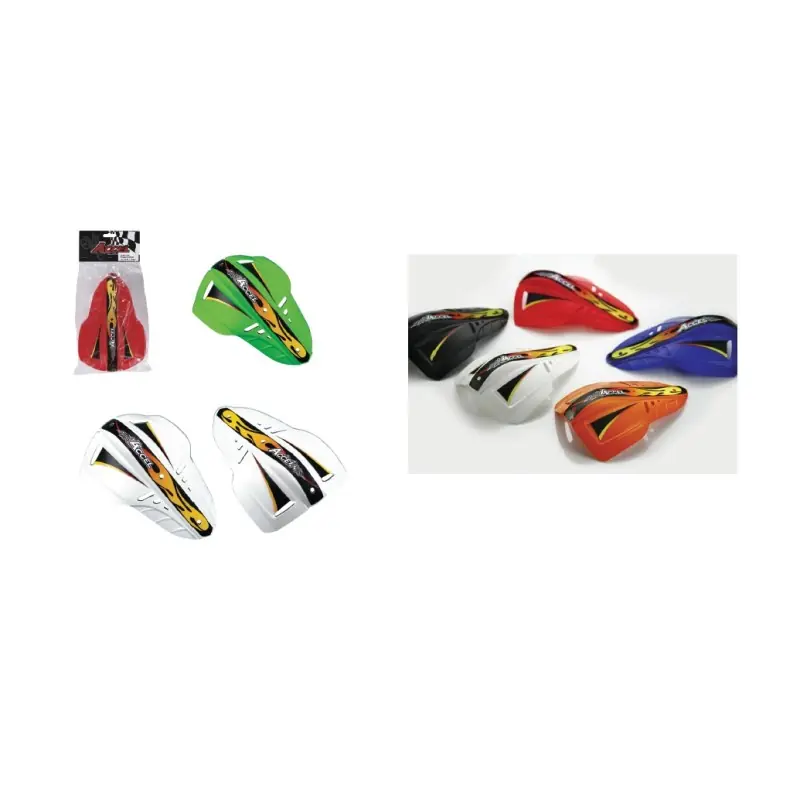 ACCEL ZAMIENNE LISTKI DO OSŁON RĄK (HANDBAR) ENDURO KOLOR CZERWONY (DO HGS 01,02,05,06,07) (KPL. 2 SZT.) - PROMOCJA Nowość