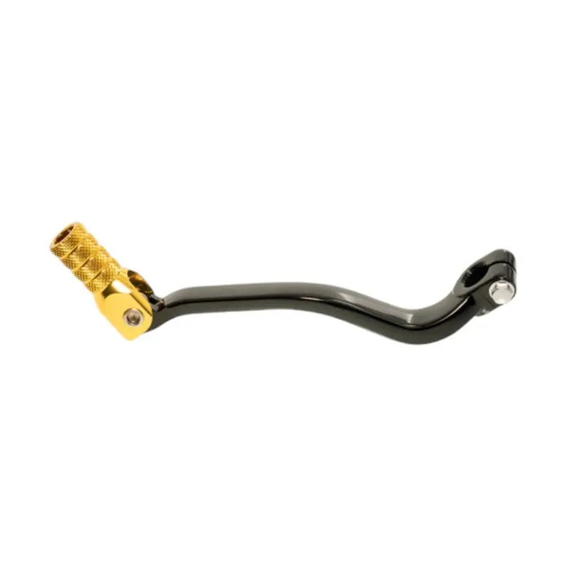ACCEL DŹWIGNIA ZMIANY BIEGÓW SUZUKI DRZ 400 S/SM/E ‘00- ‘17 ALUMINIOWA KOLOR CZARNY, KOŃCÓWKA ZŁOTA Ostatnie sztuki
