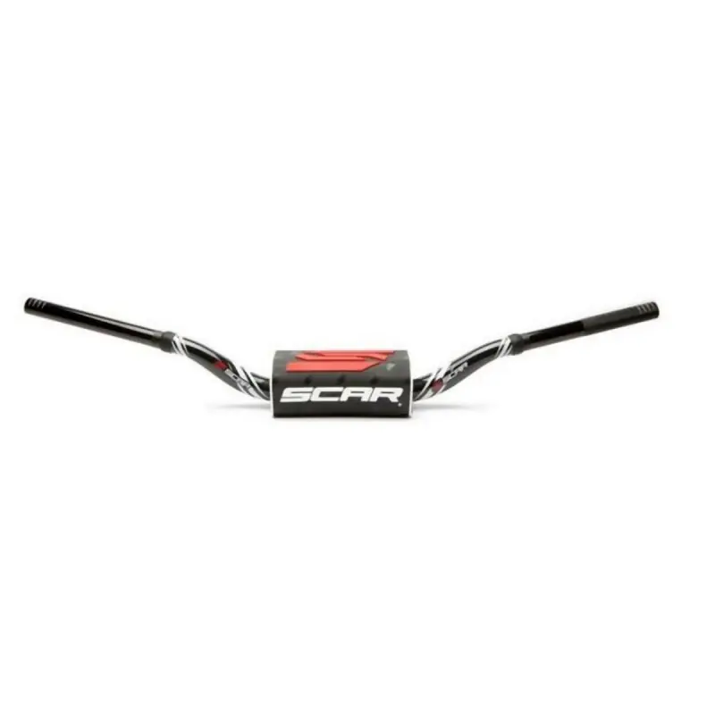 SCAR RACING KIEROWNICA BEZ POPRZECZKI 28,6MM MODEL MCGRATH/SHORT KOLOR CZARNY/BIAŁY GĄBKA KOLOR CZARNY/BIAŁY/CZERWONY Hit sprzedaży