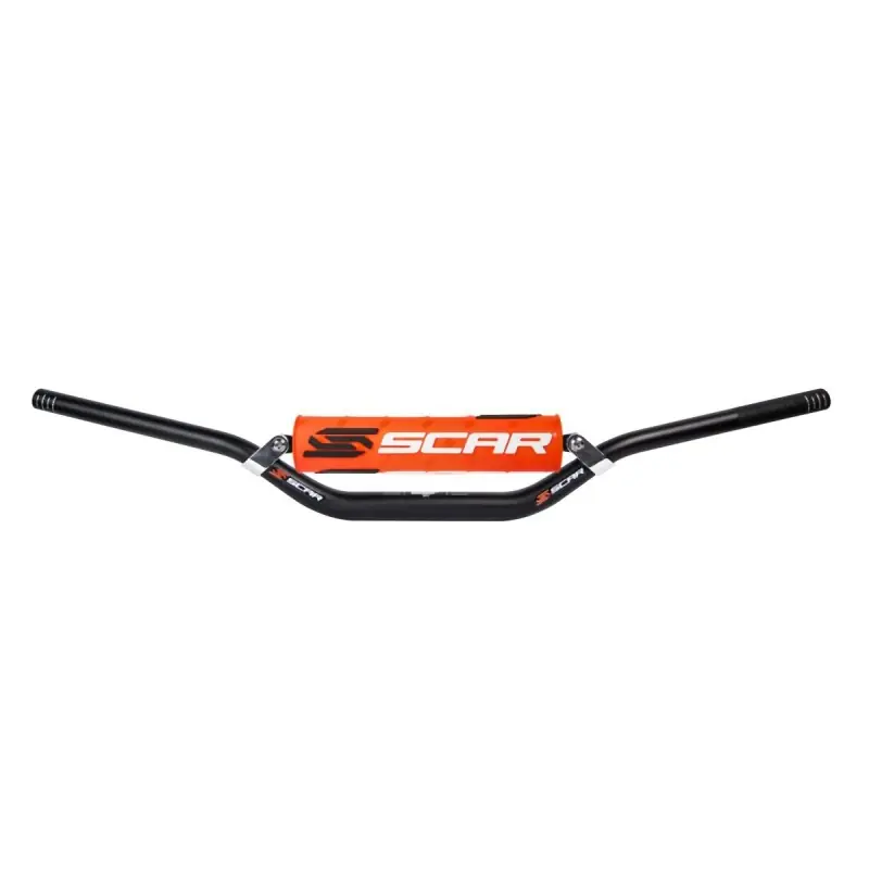 SCAR RACING KIEROWNICA Z POPRZECZKĄ 28,6MM MODEL RC BEND KOLOR CZARNY GĄBKA POMARAŃCZOWY/BIAŁY Hit sprzedaży