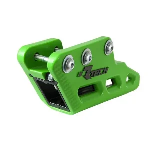 RACETECH (RTECH) PROWADNICA ŁAŃCUCHA KAWASAKI KXF 250 / 450 ‘09-‘25, KLX 450 R ‘12-‘16, KX 250 / 450 X ‘21-‘25 KOLOR ZIELONY Ekspresowa dostawa