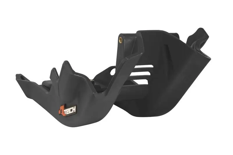 RACETECH (RTECH) OSŁONA SILNIKA Z TECHNOPOLIMERU KTM EXC 150 24, SX 125 / XC 150 ‘23-‘24, HUSQVARNA TC 125 ‘23-‘24, TE 150 ‘24, GAS GAS MC 125 ‘24, KOLOR CZARNY Taniej