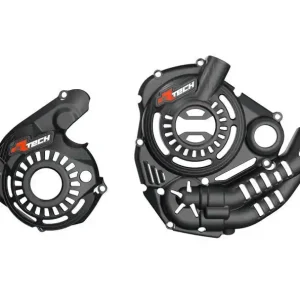 RACETECH (RTECH) OSŁONA POKRYWY SPRZĘGŁA I ALTERNATORA YAMAHA T7 TENERE 700 ‘25, KOLOR CZARNY Wysoka jakość