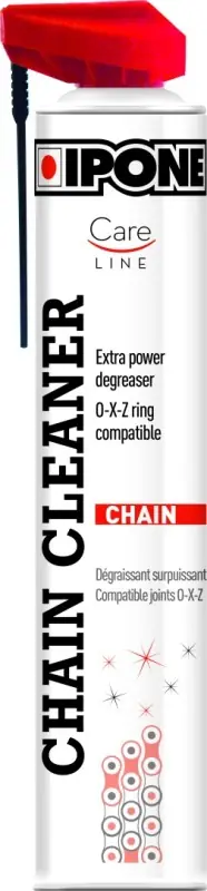 Premium IPONE SPRAY CHAIN CLEANER 750ML SPRAY DO MYCIA ŁAŃCUCHÓW (CARELINE) (12) KARTON 12 SZTUK