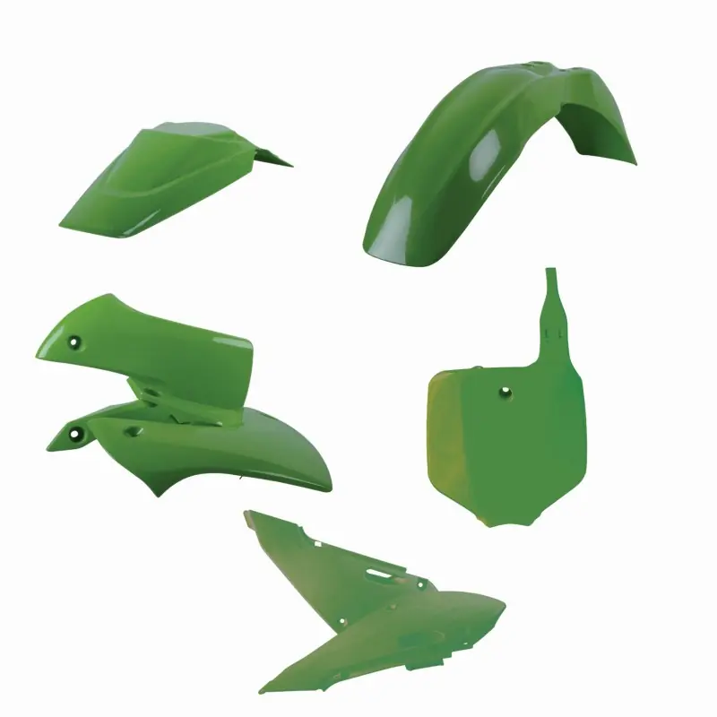 Cena promocyjna POLISPORT KOMPLET PLASTIKÓW KAWASAKI KX 65 ‘00-‘25 W ZESTAWIE TABLICA PRZEDNIA (8661500010) KOLOR ZIELONY