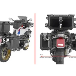 Dostępne od ręki KAPPA STELAŻ KUFRÓW BOCZNYCH MONOKEY CAM SIDE BMW R 1200 GS / ADV ‘13-‘18, R 1250 GS / ADV ‘19-‘24 - POD KUFRY KVG K‘VOYAGER ALU - PRAWY KVGS33 WCIĘTY