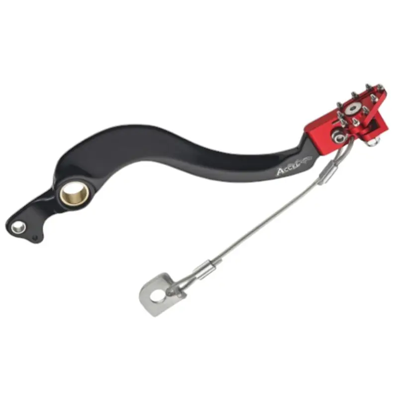 ACCEL DŹWIGNIA HAMULCA NOŻNEGO HONDA CRF 450R ‘02- ‘18, CRF 250R 04-18 KOLOR CZERWONY Ostatnia szansa