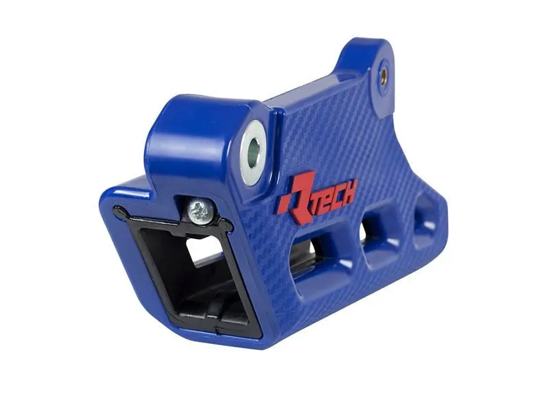 Szybka wysyłka RACETECH (RTECH) 2025/12 PROWADNICA ŁAŃCUCHA HUSQVARNA TC / FC / TE / TX / FX / FE / FS 85 / 125 / 150 / 250 / 300 / 350 / 450 / 501 ‘14-‘24, SHERCO SE / SEF 125 / 250 / 300 / 500 ‘10-‘25 KOLOR NIEBIESKI