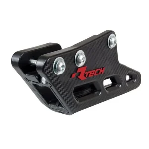 RACETECH (RTECH) 2025/12 PROWADNICA ŁAŃCUCHA KAWASAKI KXF 250 / 450 ‘09-‘25, KLX 450 R ‘12-‘16, KX 250 / 450 X ‘21-‘25 KOLOR CZARNY Łatwy zwrot