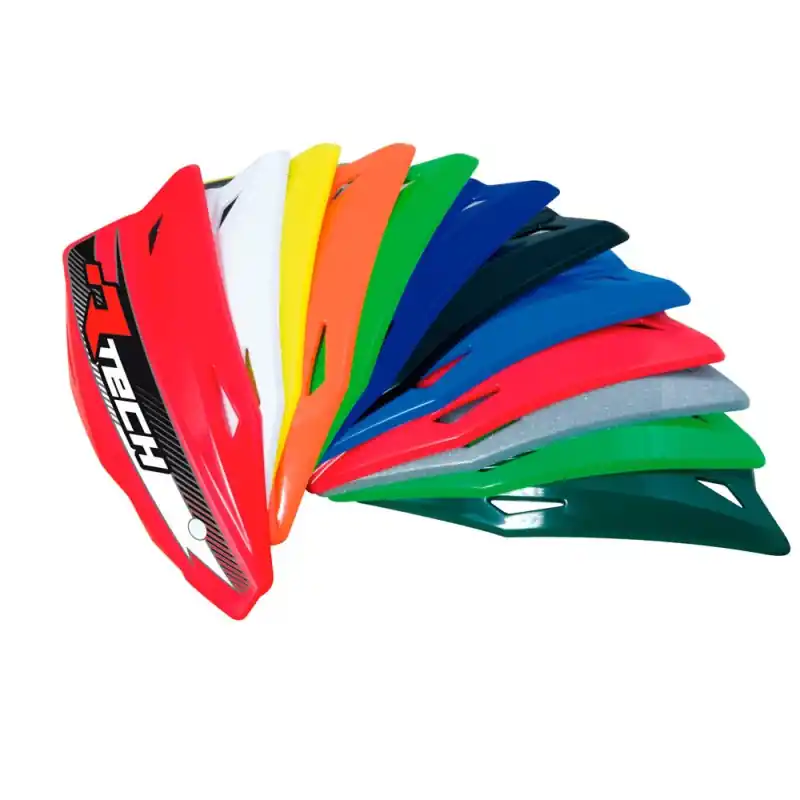 RACETECH (RTECH) PLASTIKI ZAMIENNE DO OSŁON RĄK (HANDBARÓW) VERTIGO / ALU / ATV KOLOR BIAŁY Ostatnia szansa