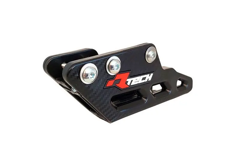 RACETECH (RTECH) 2025/12 PROWADNICA ŁAŃCUCHA YAMAHA YZ 125 / 250 ‘07-‘23, YZ 125 X / 250 X ‘07-‘23, YZF / WRF 250 / 450 ‘07-‘23, YZ 250 FX / 450 FX ‘07-‘23, FANTIC XX / XE 125 / 250 / 300 ‘21-‘23, XXF / XXE 250 / 450 ‘21-‘23 KOLOR CZARNY Premium