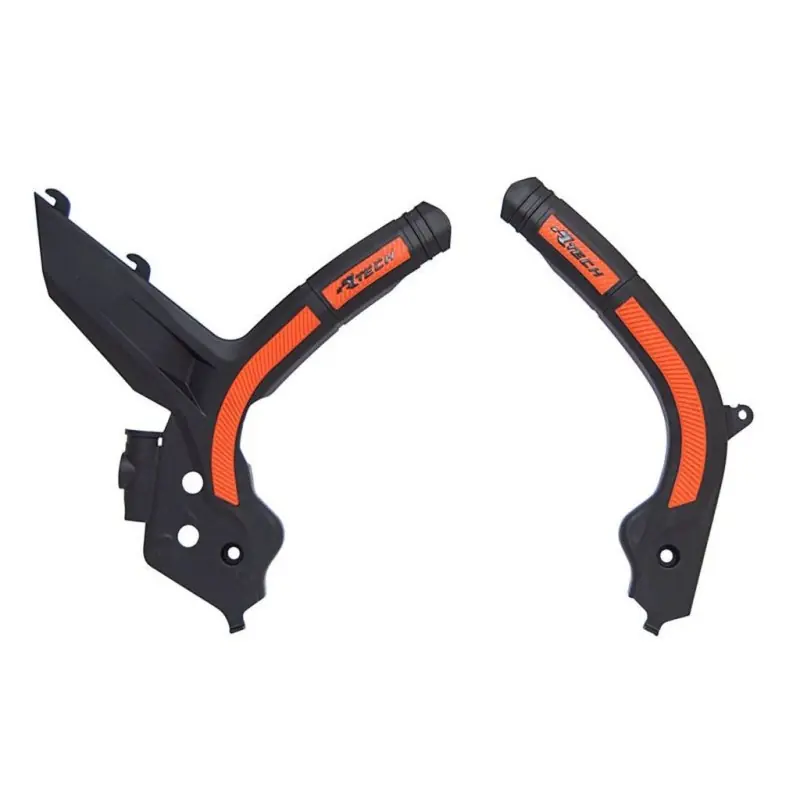 RACETECH (RTECH) OSŁONY RAMY (KOMPLET) BI-MATERIAL SUPER GRIP KTM SX 125/150/250 ‘19-21, SXF 250/350/450 ‘19-21, SXF 450 ‘18- Nowy