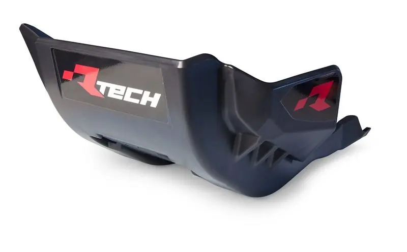 RACETECH (RTECH) 2025/12 OSŁONA SILNIKA Z TECHNOPOLIMERU HONDA CRF 450 R / RX / RWE ‘21-‘24, CRF 250 R / RX ‘22-‘24 KOLOR CZARNY Tylko do końca tygodnia