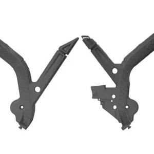 Oferta RACETECH (RTECH) OSŁONY RAMY (KOMPLET) BI-MATERIAL SUPER GRIP BETA RX 450 2024, KOLOR CZARNY