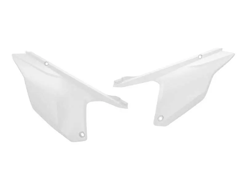 Szybka wysyłka RACETECH (RTECH) BOCZKI (LEWY / PRAWY) TRIUMPH TF 250 X / 450 RC ‘24-‘25 KOLOR BIAŁY