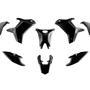 Wyjątkowa oferta RACETECH (RTECH) KOMPLET PLASTIKÓW (BEZ PRZEDNIEGO BŁOTNIKA) T7 YAMAHA TENERE 700 ‘25-‘26 KOLOR CZARNY