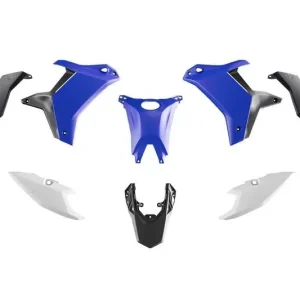 Darmowy zwrot RACETECH (RTECH) KOMPLET PLASTIKÓW (BEZ PRZEDNIEGO BŁOTNIKA) T7 YAMAHA TENERE 700 ‘25-‘26 KOLOR CZARNY / NIEBIESKI / BIAŁY
